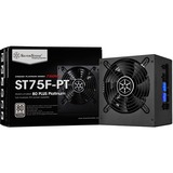 SilverStone SST-ST75F-PT v1.1, Fuente de alimentación de PC negro