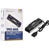 SilverStone SST-TP03-ARGB, Cuerpo de refrigeración negro