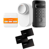 SwitchBot  Lock Ultra Vision Combo, Conjunto blanco