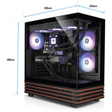 Thermaltake PC-000112-DE, Gaming-PC negro/Transparente