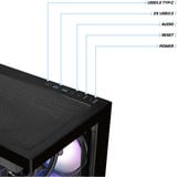 Thermaltake PC-000112-DE, Gaming-PC negro/Transparente