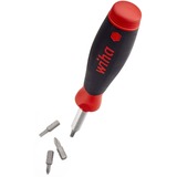 Wiha Destornillador con cargador de puntas PocketMax magnético negro/Rojo