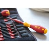 Wiha Destornillador con portapuntas electric slimVario rojo/Amarillo