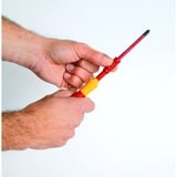 Wiha Destornillador con portapuntas electric slimVario rojo/Amarillo