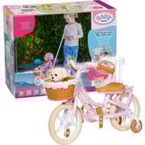 ZAPF Creation BABY born Bicicleta con Lucky, Accesorios para muñecas 