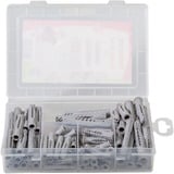 fischer Meister-Box tacos universales UX / UX-R, Pasador gris claro