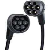 go-e Cable de carga Tipo 2 Black Edition, hasta 22 kW negro