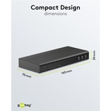 goobay 58490, Conmutador HDMI negro