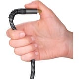 goobay Cable adaptador Plus DisplayPort > HDMI, 4K @ 60Hz gris