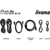 iiyama ProLite T1731SR-B1S, Monitor LED negro (mate)