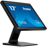 iiyama ProLite T1731SR-B1S pantalla para PC 43,2 cm (17") 1280 x 1024 Pixeles SXGA LCD Pantalla táctil Negro, Monitor LED negro (mate), 43,2 cm (17"), 1280 x 1024 Pixeles, SXGA, LCD, 5 ms, Negro