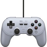 8BitDo Pro 2 Wired PS, Gamepad gris