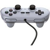 8BitDo Pro 2 Wired PS, Gamepad gris