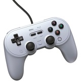 8BitDo Pro 2 Wired PS, Gamepad gris