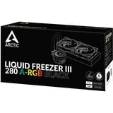 ARCTIC Liquid Freezer III 280 A-RGB, Refrigeración por agua negro