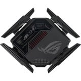 ASUS ROG Rapture GT-BE98 router inalámbrico 10 Gigabit Ethernet Quad-band (2.4 GHz / 5 GHz-1 / 5 GHz-2 / 6 GHz) Negro Wi-Fi 7 (802.11be), Quad-band (2.4 GHz / 5 GHz-1 / 5 GHz-2 / 6 GHz), Ethernet, Negro, Router de sobremesa