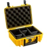 B&W outdoor.case Typ 1000 RPD, Maleta amarillo