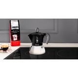 Bialetti 0006932/NP, Cafetera espresso negro/Plateado