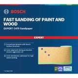 Bosch Expert Rollo de lijado C470, Hoja de lija Rollo abrasivo, Grano extrafino, P240, Trabajo de acabado, Eliminación de pintura, Madera, Lijado en seco
