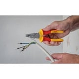 Bosch Pinza de engaste VDE Professional 180mm, Crimpadora rojo/Amarillo