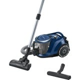 Bosch Serie 6 BGC41X36 aspiradora 2,4 L Aspiradora cilíndrica Secar 700 W Sin bolsa, Aspiradora de suelo negro/Azul, 700 W, Aspiradora cilíndrica, Secar, Sin bolsa, 2,4 L, Filtro EPA, HEPA