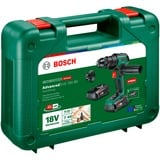 Bosch Taladro atornillador inalámbrico AdvancedDrill 18V-80 QuickSnap, Taladro/destornillador verde/Negro
