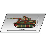 COBI Tanque Panzerkampfwagen VI Tiger Ausf. E Edición Executive, Juegos de construcción 