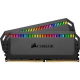 Corsair Dominator CMT16GX4M2E3200C16 módulo de memoria 16 GB 2 x 8 GB DDR4 3200 MHz, Memoria RAM negro, 16 GB, 2 x 8 GB, DDR4, 3200 MHz, 288-pin DIMM