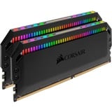 Corsair Dominator CMT16GX4M2E3200C16 módulo de memoria 16 GB 2 x 8 GB DDR4 3200 MHz, Memoria RAM negro, 16 GB, 2 x 8 GB, DDR4, 3200 MHz, 288-pin DIMM