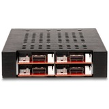 DeLOCK Marco extraíble de 3,5″ para 4 x M.2 NVMe SSD, Chasis intercambiable 