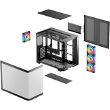 DeepCool CG530U 4F, Cajas de torre negro