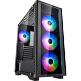 DeepCool Matrexx 50 ADD-RGB 4F Midi Tower Negro, Cajas de torre negro, Midi Tower, PC, Negro, ATX, EATX, micro ATX, Mini-ITX, ABS sintéticos, SPCC, Vidrio templado, Juego