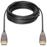 Digitus Cable de fibra óptica híbrido DisplayPort AOC, UHD 8K negro