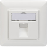 Digitus Caja vacía para módulos Keystone, 1x RJ-45, Caja de conexiones blanco