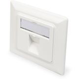 Digitus Caja vacía para módulos Keystone, 1x RJ-45, Caja de conexiones blanco
