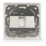 Digitus Caja vacía para módulos Keystone, 1x RJ-45, Caja de conexiones blanco