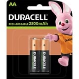 Duracell HR06 LSD Batería recargable AA Batería recargable, AA, 2 pieza(s), 2400 mAh, Multicolor, Blister