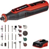 EINHELL Herramienta inalámbrica de lijado y grabado TE-MT 7,2 Li, Amoladora recta rojo/Negro