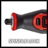 EINHELL TE-MT 7,2 Li, Amoladora recta rojo/Negro