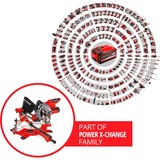 EINHELL TE-SM 36/210 Li-Solo, Sierras de corte a inglete y a bisel rojo
