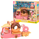 EPOCH Sylvanian Families - Carrito de donas con figura, Juegos de construcción 