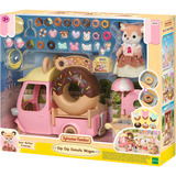 EPOCH Sylvanian Families - Carrito de donas con figura, Juegos de construcción 