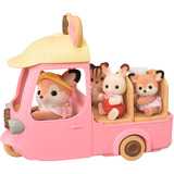 EPOCH Sylvanian Families - Carrito de donas con figura, Juegos de construcción 