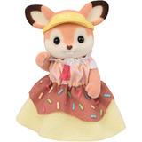 EPOCH Sylvanian Families - Carrito de donas con figura, Juegos de construcción 