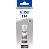 Epson 114 EcoTank Grey ink bottle, Tinta Gris, Epson, EcoTank ET-8550 EcoTank ET-8500, Rendimiento estándar, 70 ml, Inyección de tinta