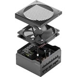 Fractal Design Ion+ 2 Platinum 860W unidad de fuente de alimentación 20+4 pin ATX ATX Negro, Fuente de alimentación de PC negro, 860 W, 100 - 240 V, 50/60 Hz, 10A/5A, 120 W, 120 W