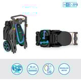GARDENA PowerMax Duo 46/36V, 14646-65, Cortacésped negro/Gris