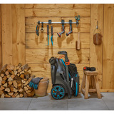 GARDENA PowerMax Duo 46/36V, 14646-65, Cortacésped negro/Gris