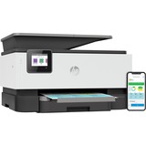 HP OfficeJet Pro Impresora multifunción HP 9012e, Color, Impresora para Oficina pequeña, Imprima, copie, escanee y envíe por fax, HP+; Compatible con el servicio HP Instant Ink; Alimentador automático de documentos; Impresión a doble cara gris/Gris claro