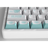 HYTE HYTE Firefly Keycap Set, Cubierta de teclado blanco/Turquesa